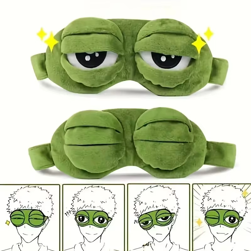 Travel Accessories - Frog Shaped Eye Mask Party Game