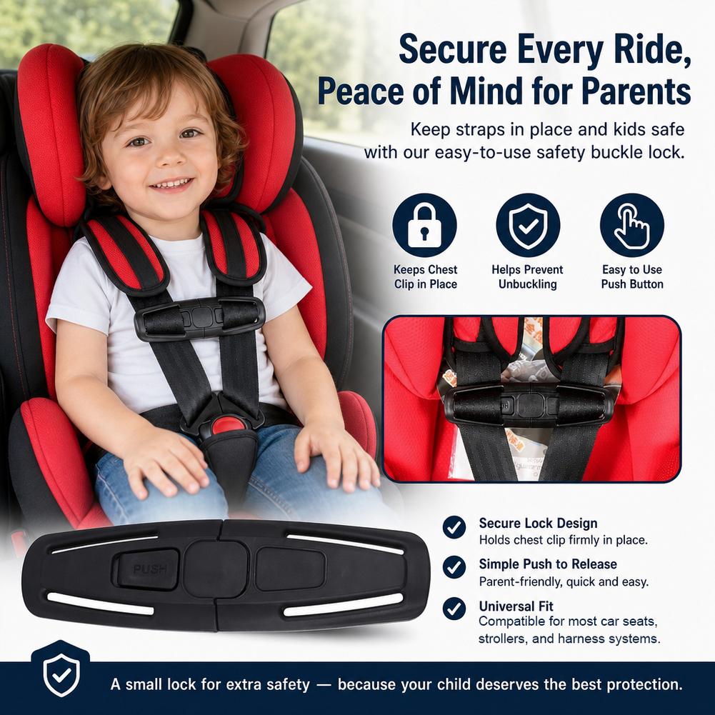 Car Child Safety Seat Strap Cl - Travel Accessories Toddler recension och pris