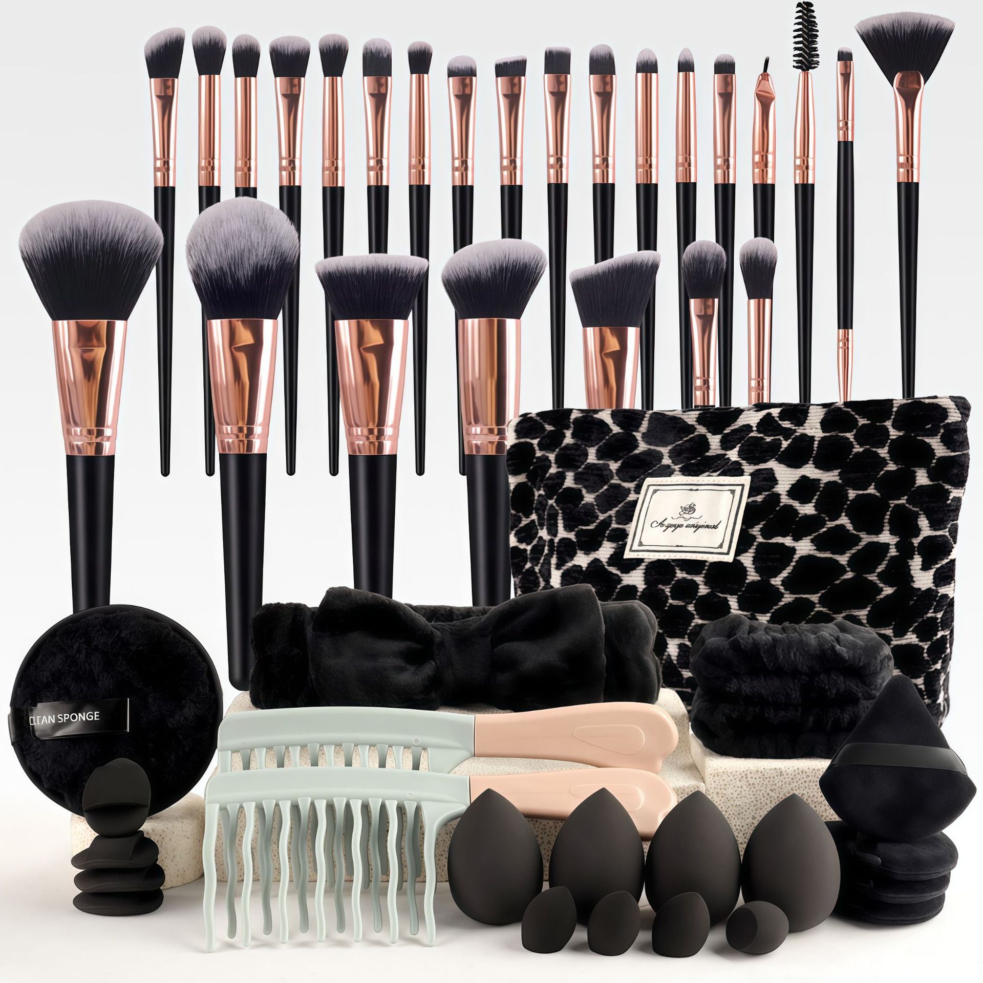 Makeup Brush Set Chic Fragranc - Travel Accessories Toiletries recension och pris