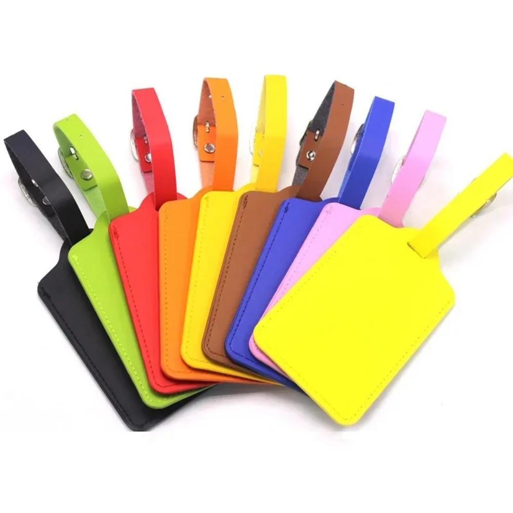 PU Leather Aircraft Baggage Id - Luggage Tag Leather recension och pris