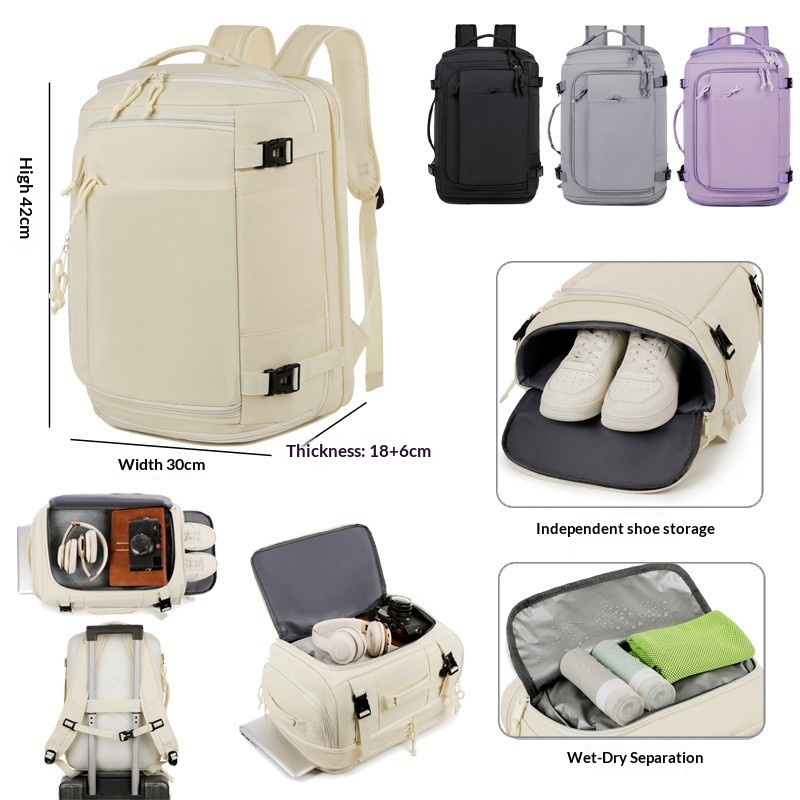 Travel Backpack Large Capacity - It Travel Accessories recension och pris