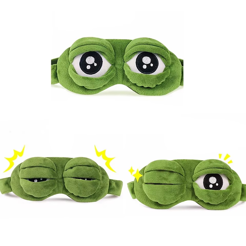 Frog Shaped Eye Mask Party Gam - Travel Accessories recension och pris