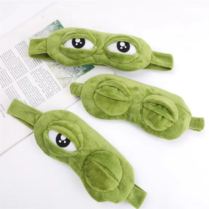 Frog Shaped Eye Mask Party Gam - Travel Accessories recension och pris