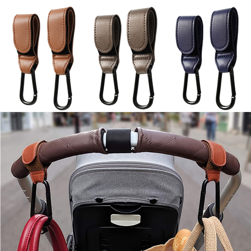 Baby Stroller Hook Fashion PU  - Travel Accessories For 4 Year Old recension och pris