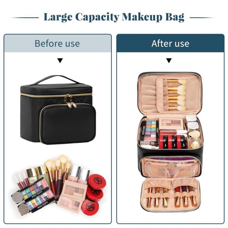 Large-sized Waterproof Makeup  - Travel Accessories Toiletries recension och pris