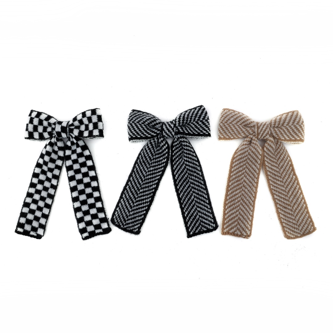 001N Checkered yarn HairBand C - Travel Accessories For 4 Year Old recension och pris