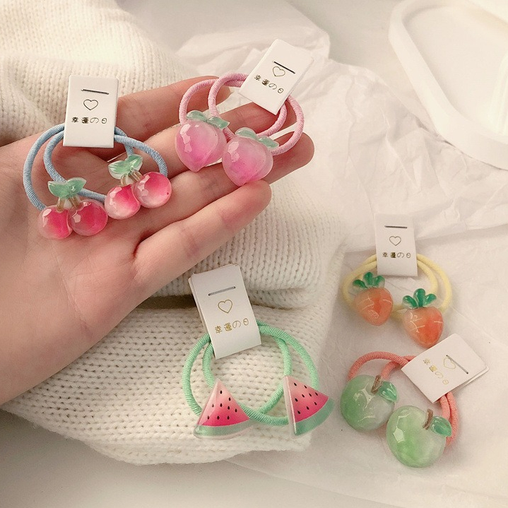 Kids Carrot Hair Ties 5 Pair N - Travel Accessories Toddler recension och pris