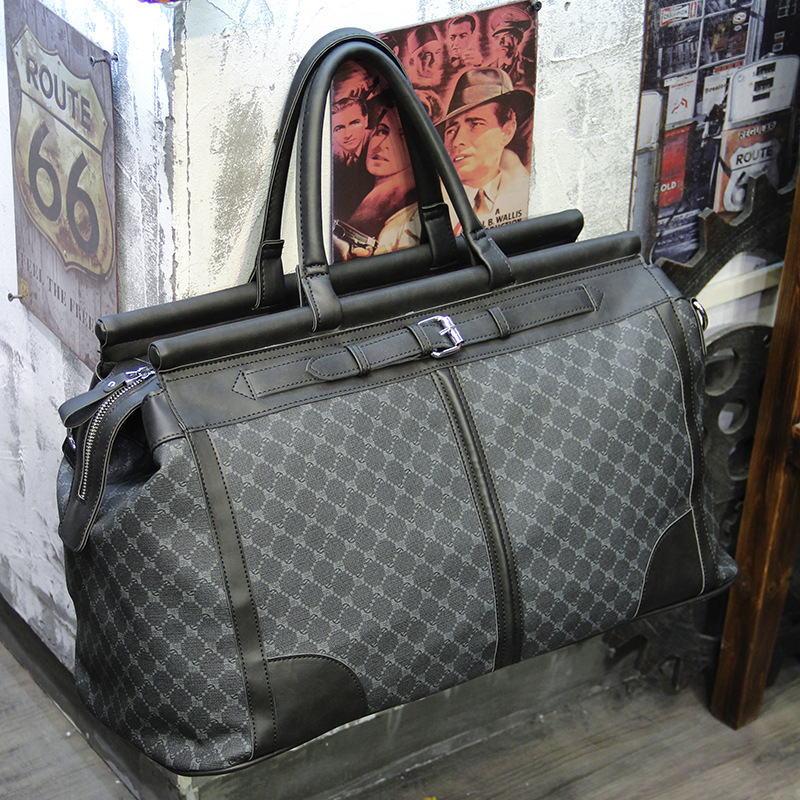 Fashion Plaid Travel Bag Men H - It Travel Accessories recension och pris