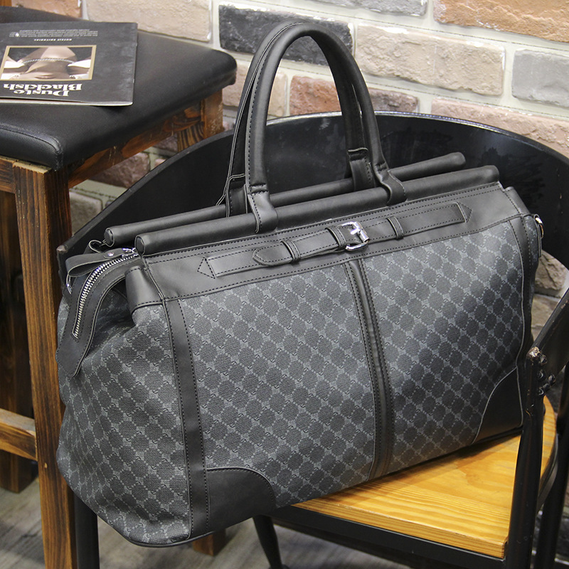 Fashion Plaid Travel Bag Men H - It Travel Accessories recension och pris