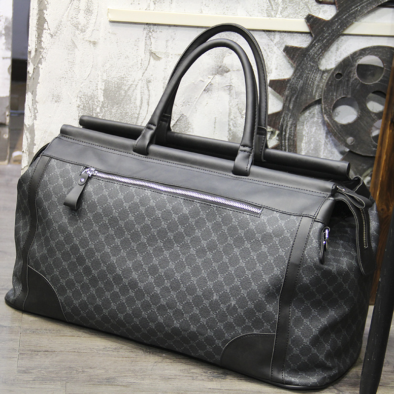 Fashion Plaid Travel Bag Men H - It Travel Accessories recension och pris