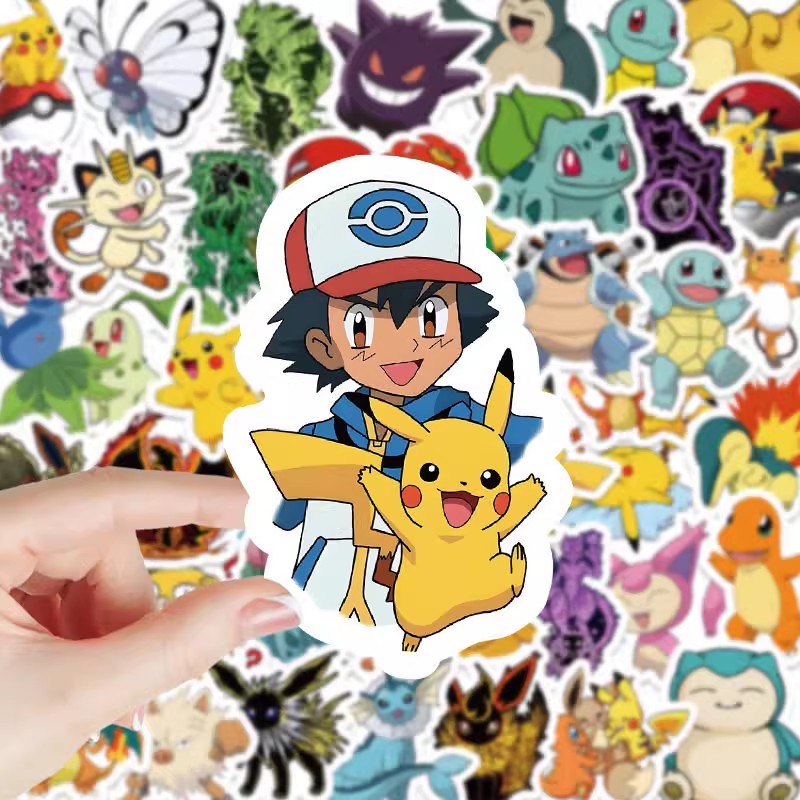 50PCS Cute Pikachu Pokemon Ani - It Travel Accessories recension och pris