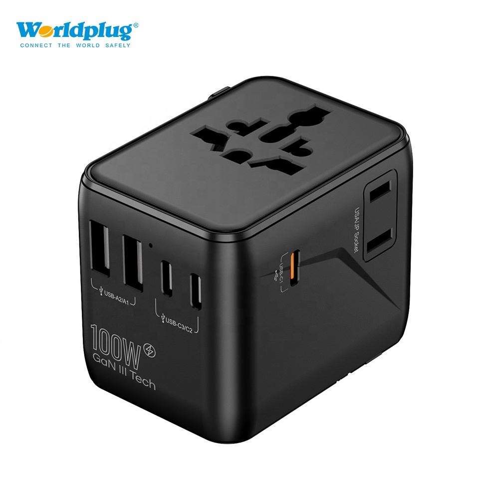 PD 100W GaN Fast Charger Unive - Travel Adapter Universal recension och pris