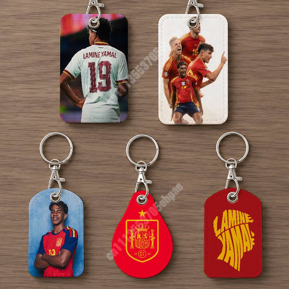 Spain Football L-Lamine 19 Y-Y - Luggage Tag Leather recension och pris
