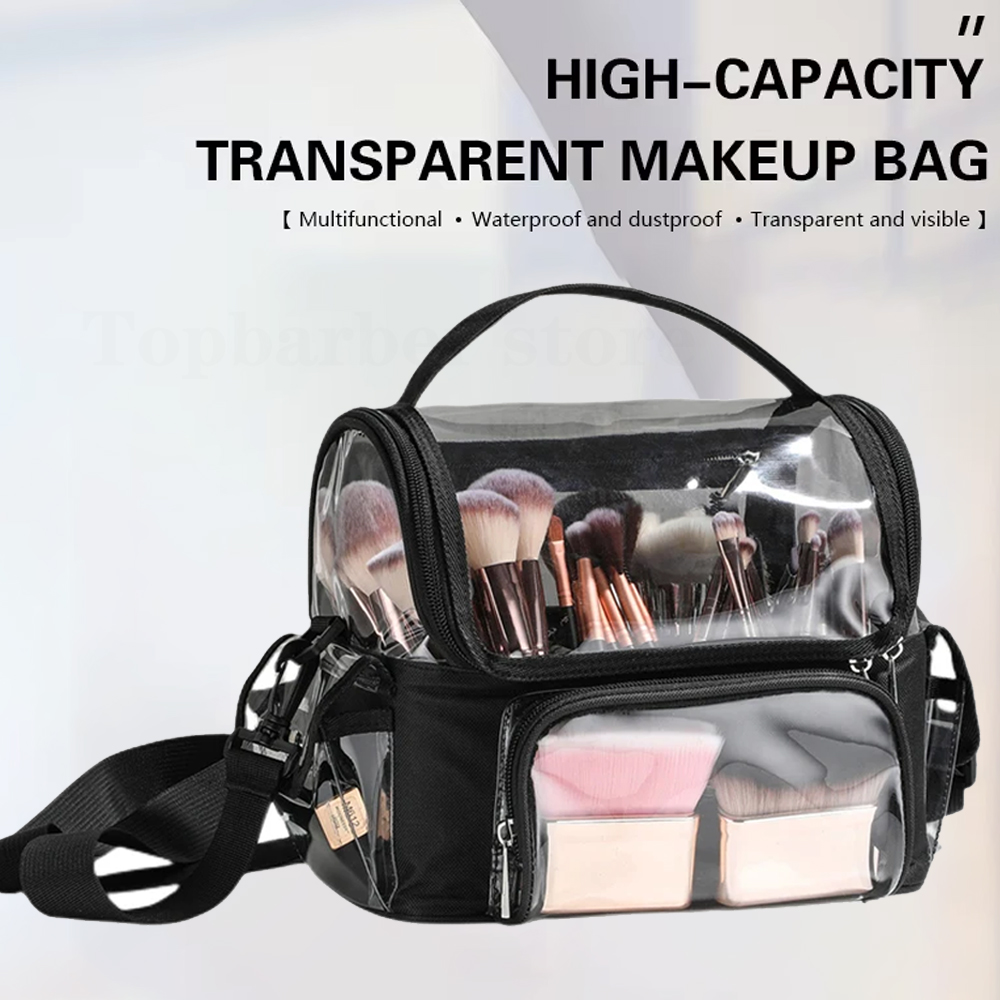 Makeup Brush Holder Backpack M - Travel Accessories Toiletries recension och pris