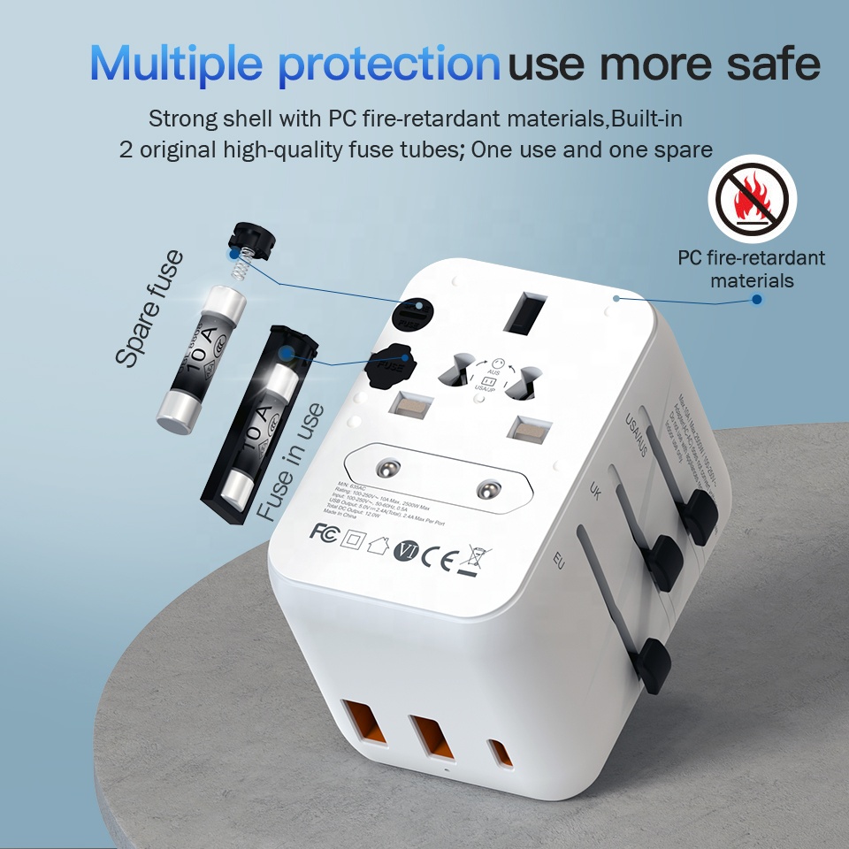 Type C GaN 20W Chargeur Multi  - Travel Adapter Universal recension och pris