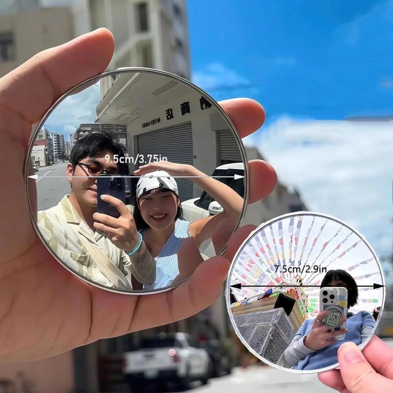 Handheld Selfie Mirror Portabl - Travel Accessories Usa recension och pris