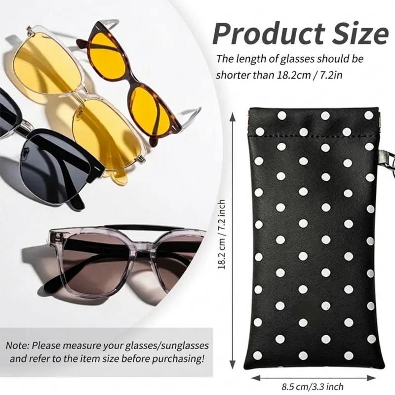 1pc Polka Dot Eyeglass Pouch w - Travel Accessories Pouch For Women recension och pris