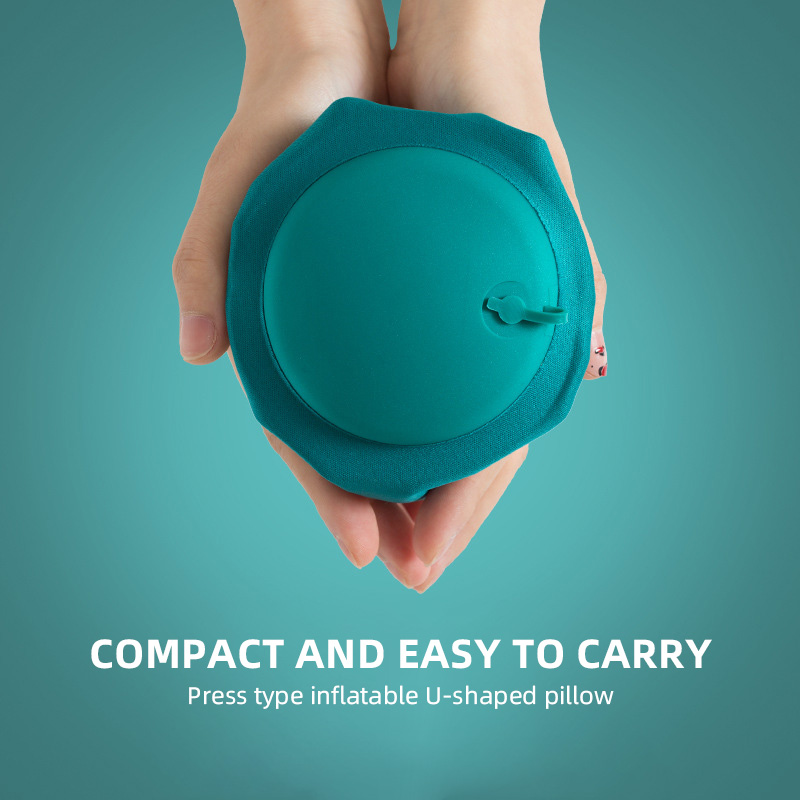 5 Colors Press Inflatable Pill - Travel Pillow Inflatable recension och pris