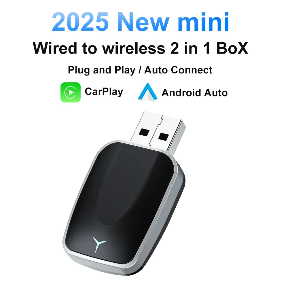 2025 Wired To Wireless CarPlay - Travel Adapter Universal recension och pris