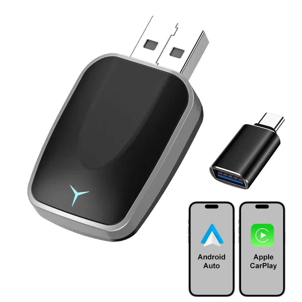 2025 Wired To Wireless CarPlay - Travel Adapter Universal recension och pris