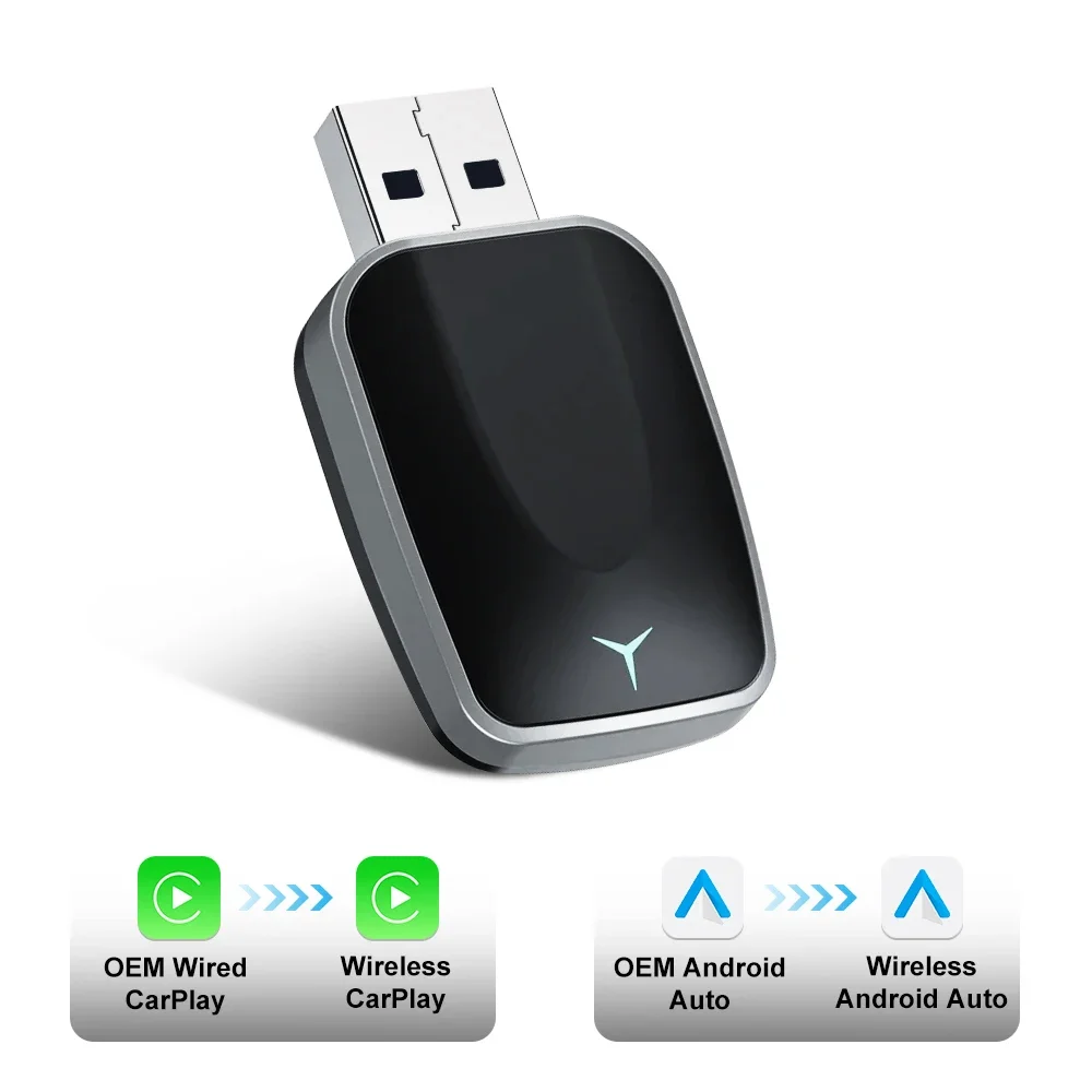 2025 Wired To Wireless CarPlay - Travel Adapter Universal recension och pris