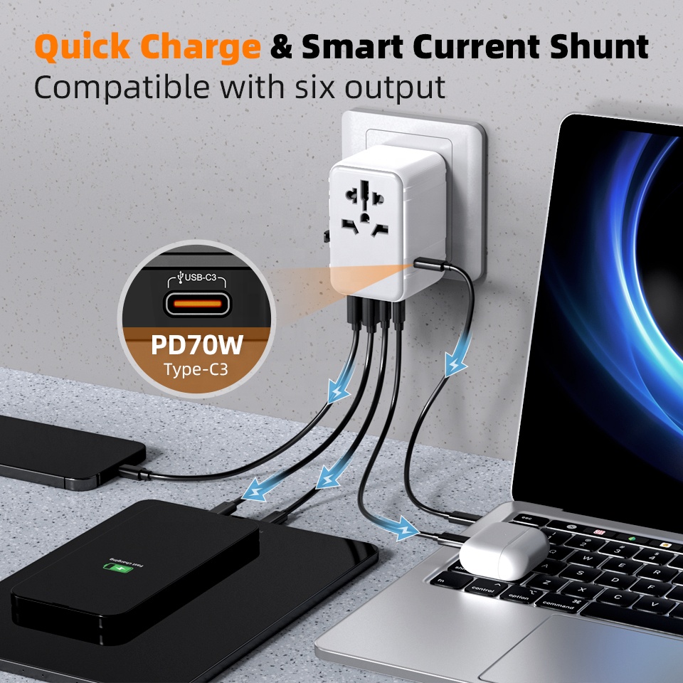 Universal Worldwide Wall Socke - Travel Adapter Universal recension och pris