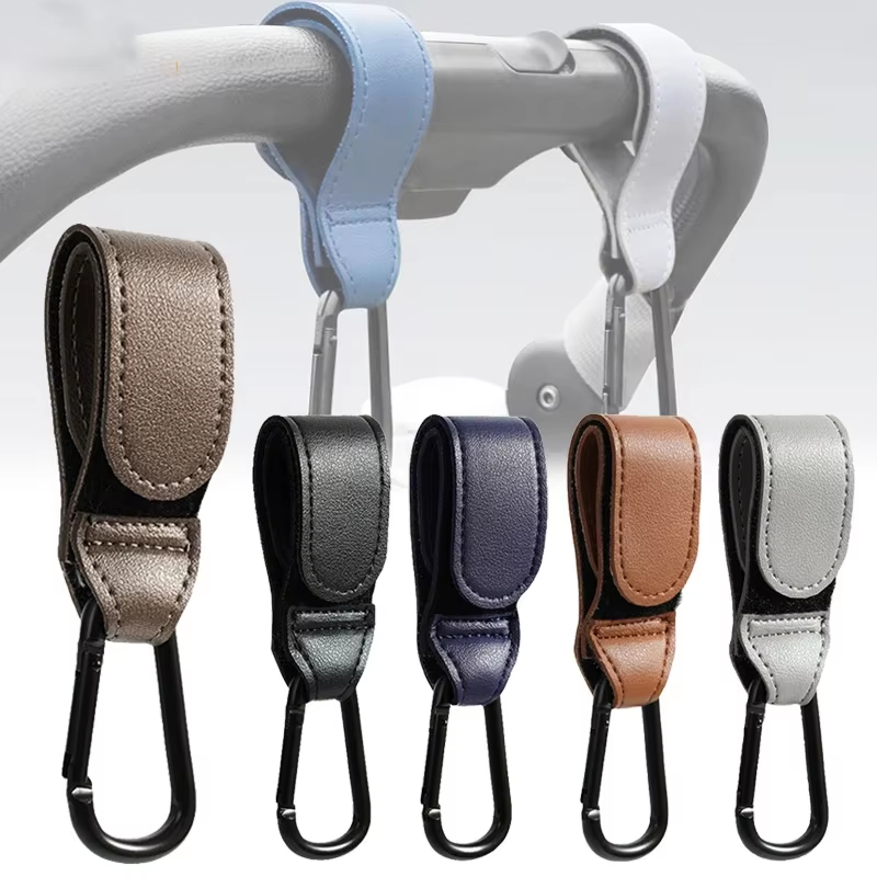 2Pcs Leather Cart Hooks Baby S - Travel Accessories For 4 Year Old recension och pris