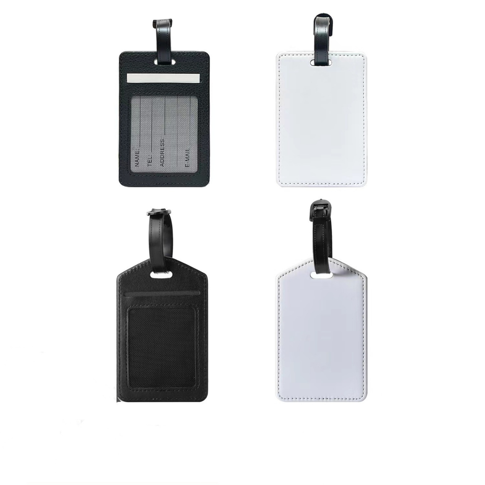 PU Leather Sublimation Blank T - Luggage Tag Leather recension och pris