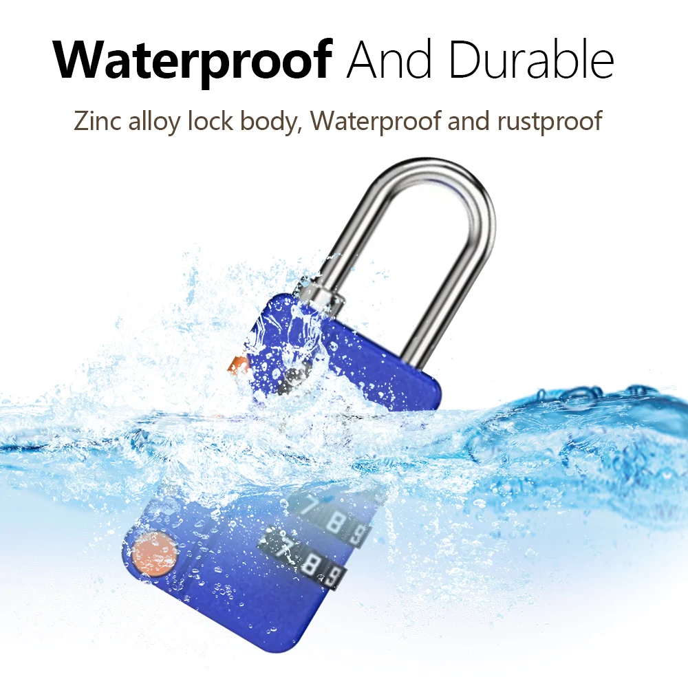Keyless 4-Digit Combination Pa - It Travel Accessories recension och pris