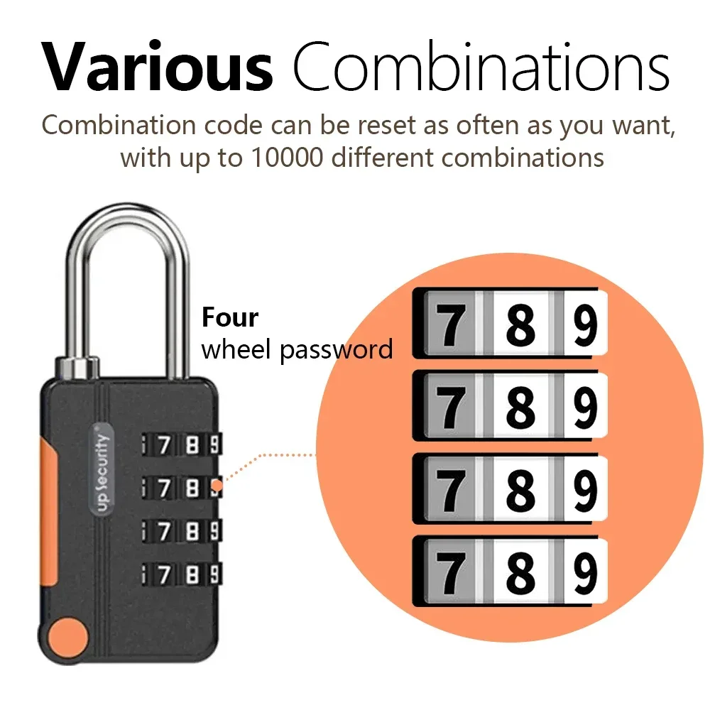 Keyless 4-Digit Combination Pa - It Travel Accessories recension och pris