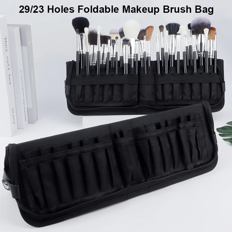 29/23 Holes Foldable Makeup Br - Travel Accessories Toiletries recension och pris