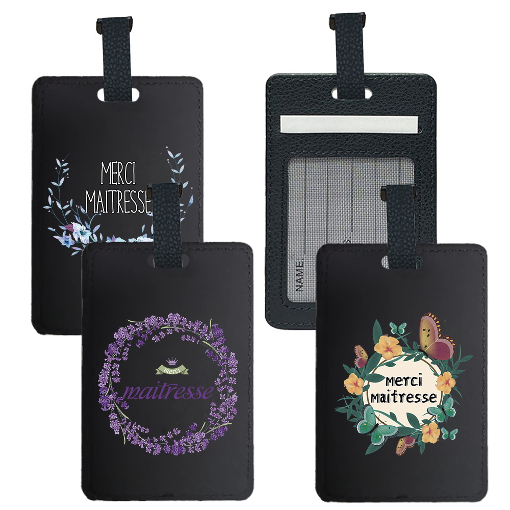 Pu Portable Travel Luggage Tag - Luggage Tag Leather recension och pris