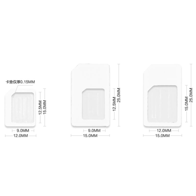 Universal 4 In 1 Micro Nano SI - Travel Adapter Universal recension och pris