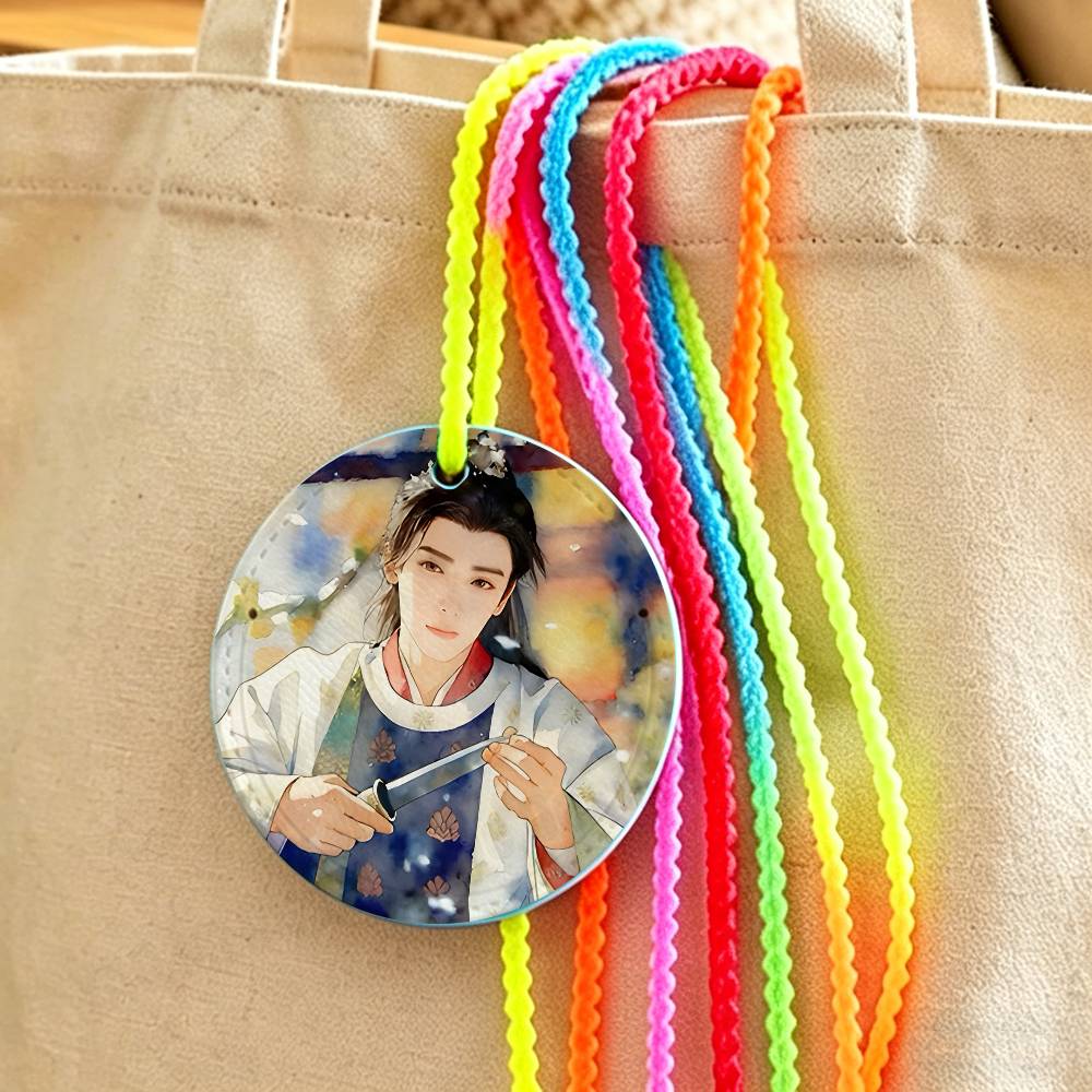 Yu Ming Cha Gu Illustration TV - Luggage Tag Leather recension och pris